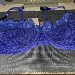 Savage X Fenty Lace Underwire Bra - Purple